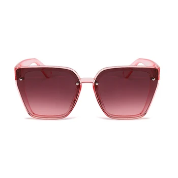 Blagovno znamko Design Zakovice ženska sončna Očala Anti-UV Moda, Razkošen PC Okvir sončna Očala Prevelik Cat Eye Glasses Za Izven