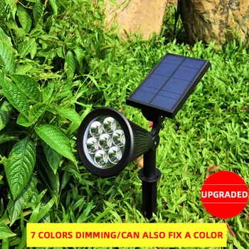 Sončne Reflektor Vodotesen IP65 Solar Powered LED Krajine Soalr Vrtne Luči na Prostem/Vrt/Dvorišče/Travnik/Dvorišču Svetilke