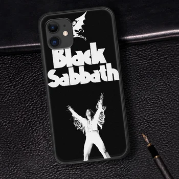 Ozzy Osbourne Band Primeru Telefon Za Iphone 5 5S SE 2020 6 6S 7 Plus 8 11 12 Mini X XS XR Pro Max black Etui Mehko Odbijača 3D