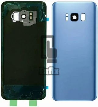 Za SAMSUNG Galaxy S8 Plus S8+ G955 SM-G955F S8 G950 SM-950F Stekla Nazaj Baterije, Ohišje Popravilo Pokrova Zadnja Vrata Primeru Zamenjave