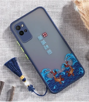 Kitajski Slog Reliefni Tassel Primeru Telefon Za Huawei Honor igrajo 4T 8X 9X 9A X10 X10MAX 20 30 30-IH V40 PRO LITE Kritje Coque