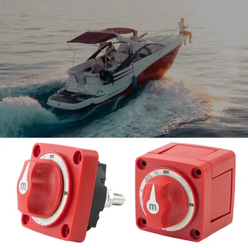 Avto Marine Boat Baterije Vklop Izbirno Izolator Odklopite Rotacijski Vklop Cut Mini Baterijo Stikalo za Eno Vezje Za vklop/izklop za Čoln