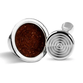 Hrana Razred 24.5 mm Kave Tamper iz Nerjavečega Jekla, Ročaj Espresso kavo Mlinček Ročno Združljiv Za Nespresso
