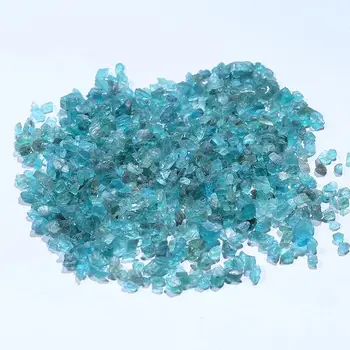 MOKAGY Surovega Zemeljskega Modra Apatite Kremenčevim Peskom Grobo Jasno Phosphorite Padle Kamen 3 MM-5 MM za Prodajo 21638