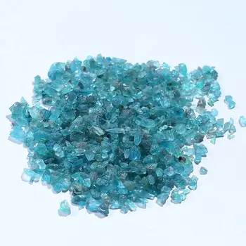 MOKAGY Surovega Zemeljskega Modra Apatite Kremenčevim Peskom Grobo Jasno Phosphorite Padle Kamen 3 MM-5 MM za Prodajo