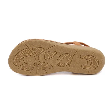 Poletje Modni Sandali Ženska Platformo mehko usnje velikosti Flip Flops sandali udobno shoes6colors na voljo