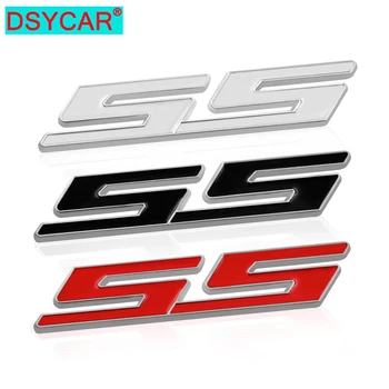 DSYCAR 1Pcs 3D Premium Kovinska SS Avto Strani Fender Zadaj Prtljažnik Emblem Značko Nalepke za Vsako Vozilo, Tovornjak, osebni Avto, motorno kolo 21885