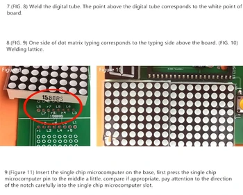 51 Single-Chip Video Igre Diy Elektronskih Proizvodnja Tetris Elektronski Vgradnjo DIY Delov Montaže Kit