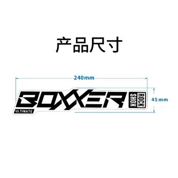 2020 Rockshox boxxer nalepke za cikel sprednje vilice nepremočljiva pregleden backround decal za MTB kolo sprednje vilice