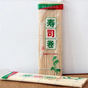 1pc Suši Bambusa Vozni Podstavki Japonski Riž Vesla Orodja Riž Plesni Ustvarjalec Roller Kuhinja DIY Dodatki
