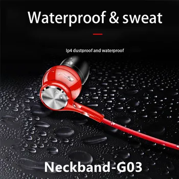 G03-neckband Bluetooth Slušalke za Oneplus 6 5T 5 3T 3 2 1 X En Plus Glasbe Slušalka Polnjenje Box