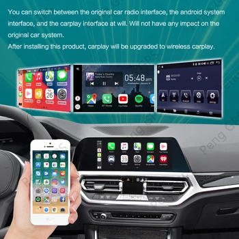 NOVE Brezžične Apple CarPlay AI Polje Android Auto za Audiju Q8 Univerzalni Avto Android Multimedijski Predvajalnik Polje Android 9.0 Sistem
