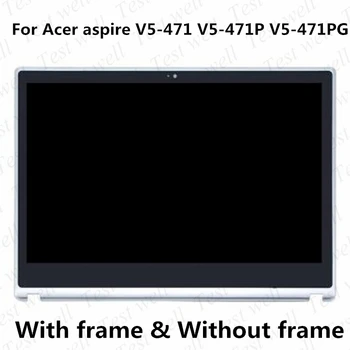 14 palčni Nov LCD Zaslon, Zaslon na Dotik, Računalnike Skupščine, HD 1366 X 768 Za Acer Aspire V5-431 431P V5-471 471P