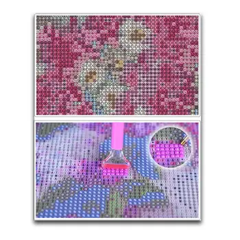 AMY-Krajinski Mozaik, 5D Diamond Barve, Celoten Sklop Vezenje, Komplet, Kvadratne Vrtanje, Birdhouse Polica, Doma Dekoracijo