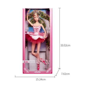 Prvotni Barbie Podpis Balet Želi Lutka Nosi Tutu Collector ' s Edition Lutka Igrača za Dekle Darilo