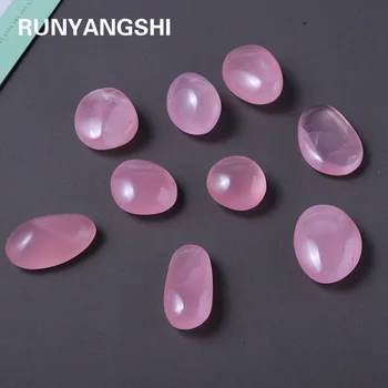 20-60 g Naravnih Kristalov Kremena Mineralov Vzorcem Rose quartz velikih delcev, poliranje energije gem Kamen Reiki, Roza crystal