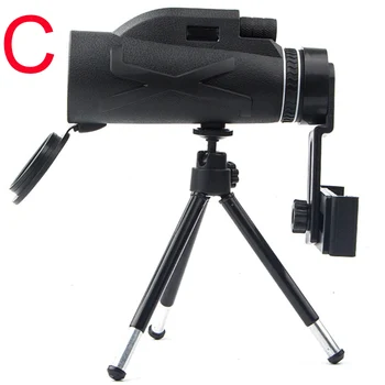Vroče 80X100 Poveča Oko Prenosni Prizmo High-definition Optični Mobilni Telefon Teleskop MVI-ing