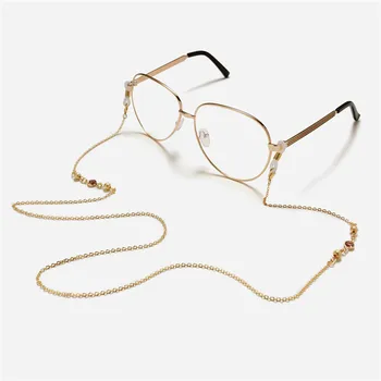 Stekla Diamond Očala Verige ženske lepote obravnavi očala verige sončna očala anti-izgubil očala vrv očala dekoracijo