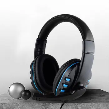 Stereo Žične Gaming Slušalke Slušalke z Mikrofonom Za PS4 Sony PlayStation 4 / PC 23544