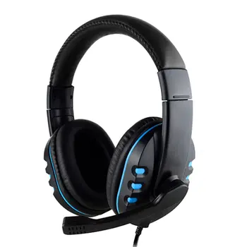 Stereo Žične Gaming Slušalke Slušalke z Mikrofonom Za PS4 Sony PlayStation 4 / PC