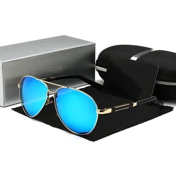 Sončna očala Moških Luksuzne blagovne Znamke Oblikovalec Policer sončna Očala Moških Polarizirana Vožnjo sončna Očala Za Moške Pilotni oculos de sol masculino
