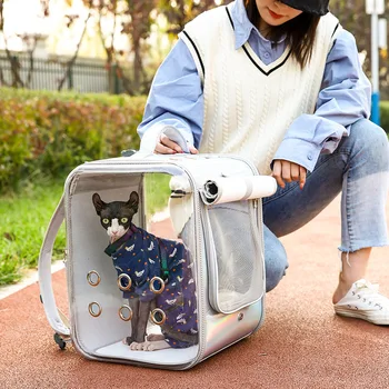 Mačka vrečko jjeza iz vrečko mačka kletko vrečka prenosni pes nahrbtnik prostor vrečko kapsula prostor mačka prozorno vrečko pet nahrbtnik