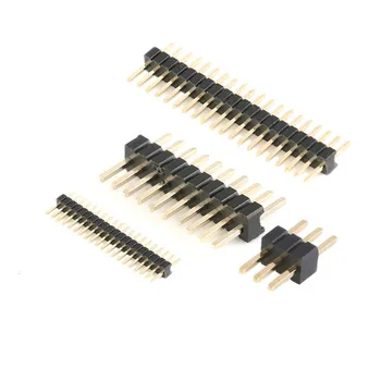 10PCS 1.27 mm Pin Header 1.27 Eno iglo 1~40P Breakaway PCB Board Priključek, Trak Pinheader 1*3/4/5/6/7/8/10/12/15/20/40p 24540