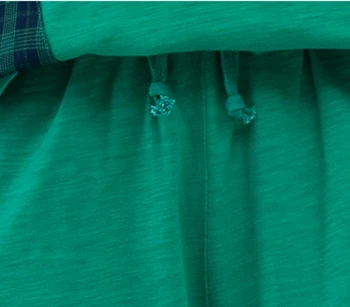 Velikosti Ženske Dva Kosa Obleke Poletje Zelena Ženska Ujemajoče Niz Priložnostne Ženske Trenirke Svoboden s Kapuco+hlače Trenirka