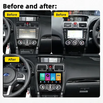 Za Subaru Gozdar 2017 2018 2.5 D 9 Palčni Zaslon, Android Avtomobilski Stereo Sistem Gps Navigacija Radio Bluetooth Avto Multimedijski Predvajalnik Videa