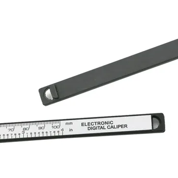 0 - 100 mm/4 inch LCD Digitalni Elektronski Ogljikovih Vlaken Vernier Kaliper Merilnik Mikrometer za Merjenje Orodje novo NOVO 24906