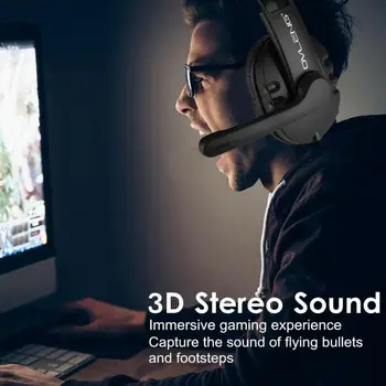 3Types za Stereo Slušalke Gaming Slušalke Za PS4 Xbox En PC Telefon Led Luči Igranje Z Mikrofon Profesionalni Igralec