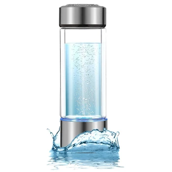 Najboljši 600Ml Prenosni Generator Vodika Vodni Filter Ionizer Čisto H2 Pem Bogati z Vodikom Alkalne Steklenico Elektrolizo Pijačo Hydroge
