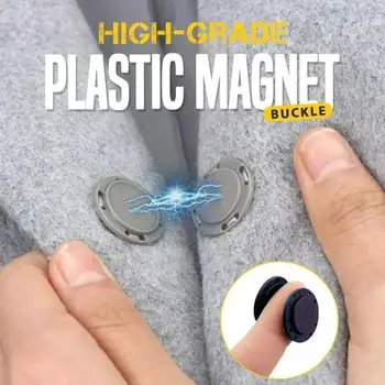 Visoka kakovost nevidno plastični magnet gumb prisotni diy nastavite gumb fift šivanje vrečko zdaj dvojno stranicami D6I9 25754