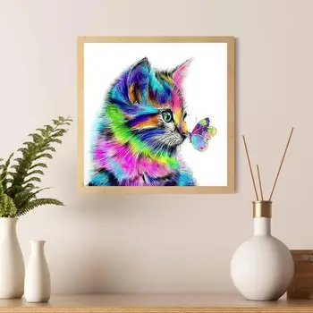 5D barva živali cat/tiger/pes diamond vezenje navzkrižno šiv DIY konj diamond slikarstvo mozaik nosorogovo doma dekoracijo darilo