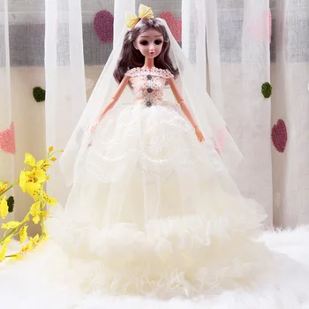 30 cm Risanka Srčkan Moda Poroko Princesa Lutke Za Dekleta Priljubljena Plišastih Model Otroci Igrače za Simulacijo Rojstni dan Darila