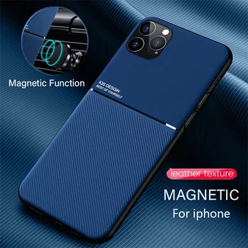 Telefon Usnjena torbica Za iPhone 11 12 Pro XS Mini Max 8 7 6S 6 Plus XR X XS Magnet Anti Šok Lupini Primeru Kritje Za iPhone SE 2020 2647
