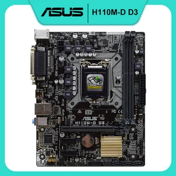 Za Asus H110M-D D3 Socket LGA 1151 H110 Namizje Uporablja izvirno USB2.0 USB3.0 motherboard