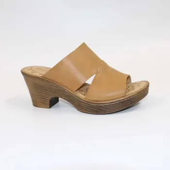 Lesene shoesLeather sandali womanComfortable cowhide slippersWomen slippersHigh-kakovost za ženske sandali
