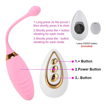 10 Hitrosti Skok Jajce Vibrator Vibracijsko Jajce Silikona, Brezžični Daljinski Analne Stimulacije Ščegetavčka Sex Igrače za Ženske Odraslih Izdelki 26950