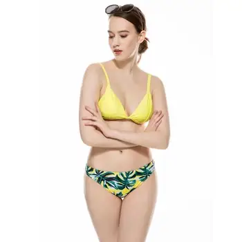 BaoZhuo Seksi Trdna Tangice Bikini Mikro Nastavite Brazilski 2021 Visoko Pasu Kopalke Prikriti Ženske Kopalke Pushup Biquini Plažo