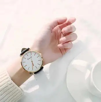 Ženske ure luksuznih modnih kvarčne ročne ure padec ladijskega prometa preprost stil ura ženska relogio feminino montre femme zegarek 27201