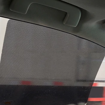 4pcs za 43,3 cm*38.8 cm Okno Avtomobila Toplotne Izolacije Elektrostatično Senčenje Film Spredaj Hrbtni Strani Windows Sonce Blok Avto Dodatki