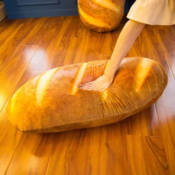 20 cm 3D simulacija kruh oblikovan vzglavnik mehko pasu blazine plišastih pliš plišaste igrače dom dekoracijo L4 27383