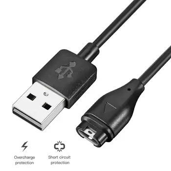 USB Kabel za Polnjenje, Polnilnik, Kabel 1m za Garmin Fenix 6S 6 5 Plus 5X Vivoactive 3 Mala DC Valovanje z Visoko delovno Učinkovitost
