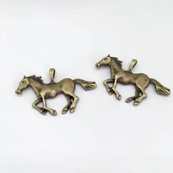 Visoka kakovost 4 KOS 40*63mm Pet Barve, Vintage Kovinski Cinkove Zlitine Pegasus konja Čare Fit Nakit Živali Obesek Čare Makings
