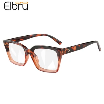 Elbru Kvadratnih Obravnavi Očala Moda Presbyopic Očala Letnik Daljnovidnost Očala Unisex Z Dioptrije +1.0 +1.25 +2.75 +4.0