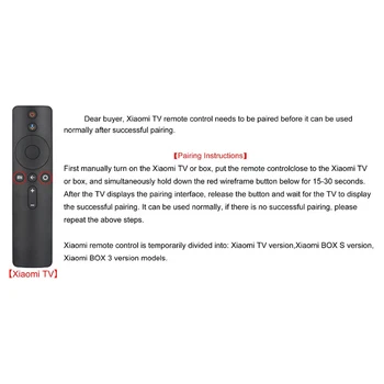 NOVO Glasovno Bluetooth Daljinski upravljalnik Za Xiaomi Mi LED TV 43 4S L43M5-5ARU L50M5-5ARU z Google Pomočnik 29247