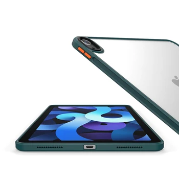 Jasno Ohišje za iPad 10.2 8. do leta 2020 Generacije Antifall Težko Akril 2 v 1 Cover za ipad zraka 4. Generacije Za 10,9-Palčni Capa Funda