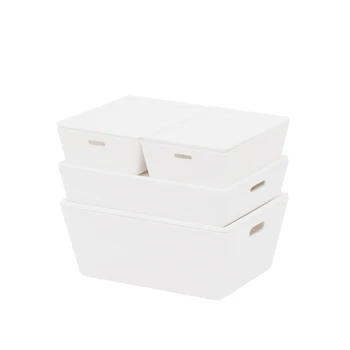 1:6 in 1:12 Mini Model lutka hiša Škatli s pokrovom/ škatla za shranjevanje/vsebujejo primeru 4-delni set