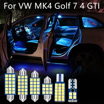 Coche productos accesorios bombilla LED tipo par 1999-2004 Volkswagen VW MK4 Golf 7 4 GTI las luces interiores de 15pcs paquete